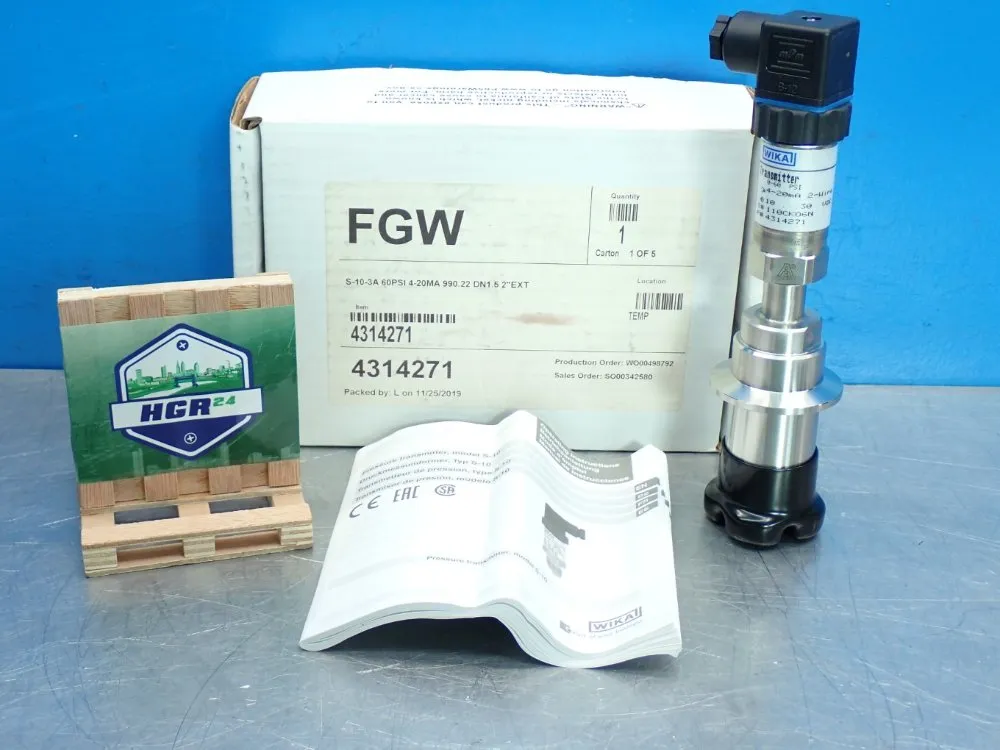 Wika Pressure Transmitter Unit - 4314271