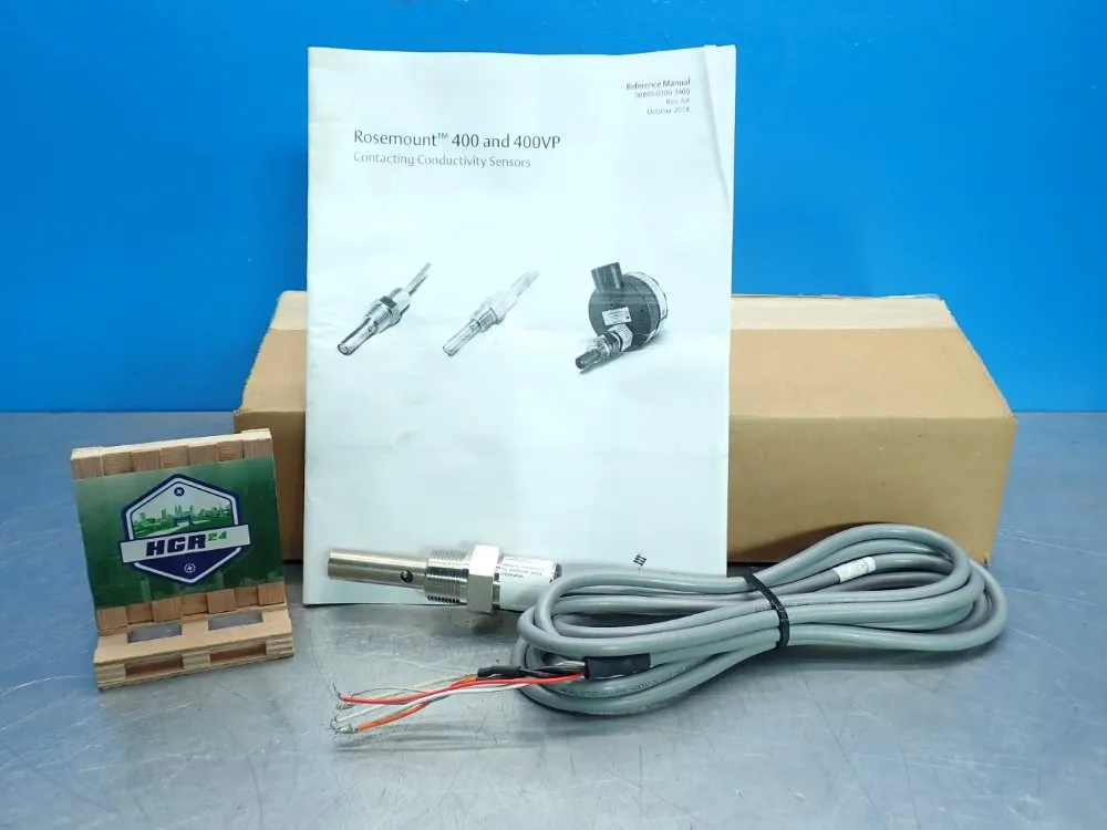 Emerson Endurance Screw-in Contacting Conductivity Sensor - 400-11-nln