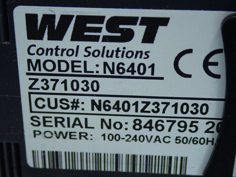 West Control Solutions Programmable Controller - N6401