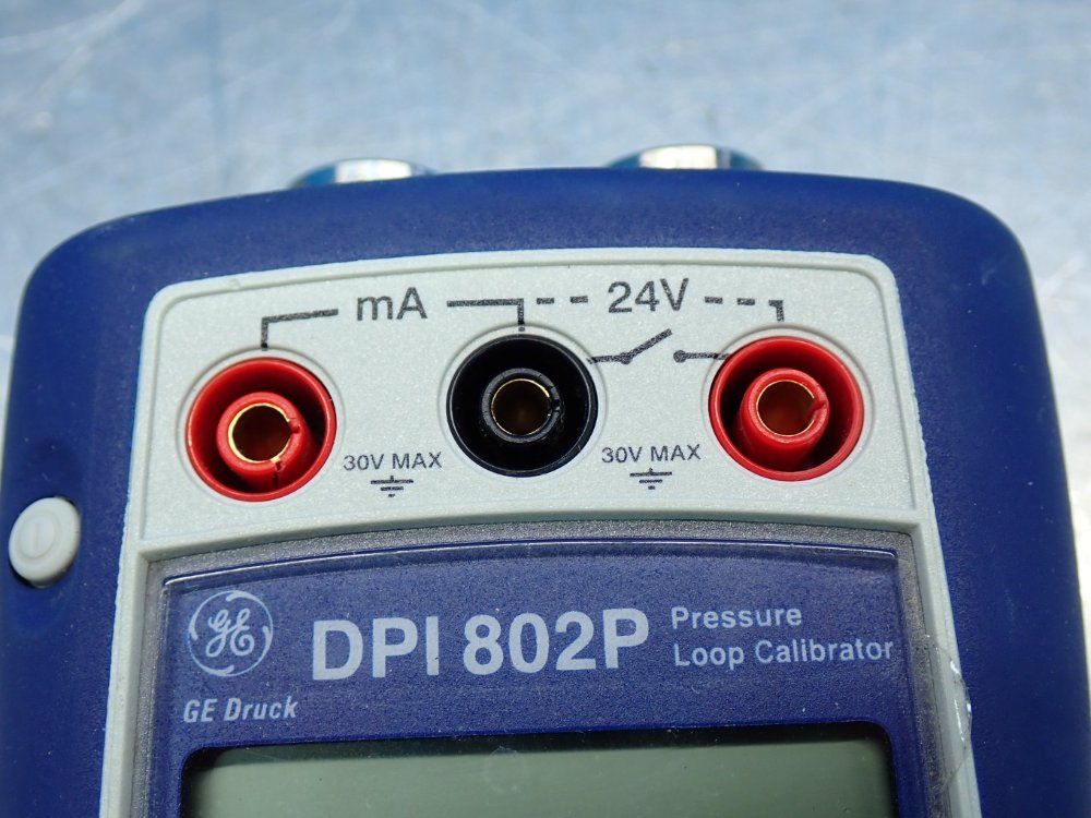 Druck 1500psig Dpt 802 Pressure Indicator & Loop Calibrator - Dpi802p-1500