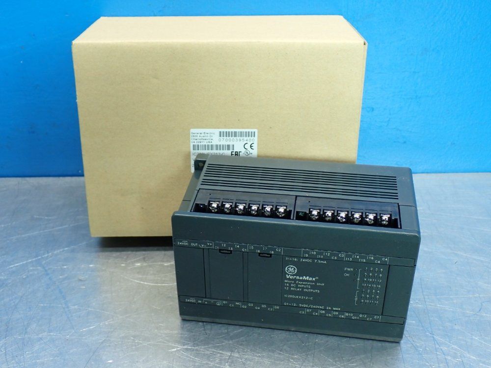 General Electric Versamax Micro Expansion Unit - Ic200uex212-c