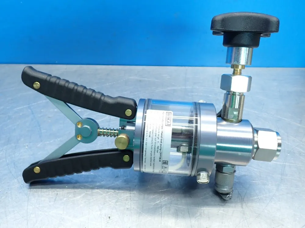 Wika 1000bar 14,500psi Max Hydraulic Hand Pump - Cpp1000-h-p-zzz-z-zz