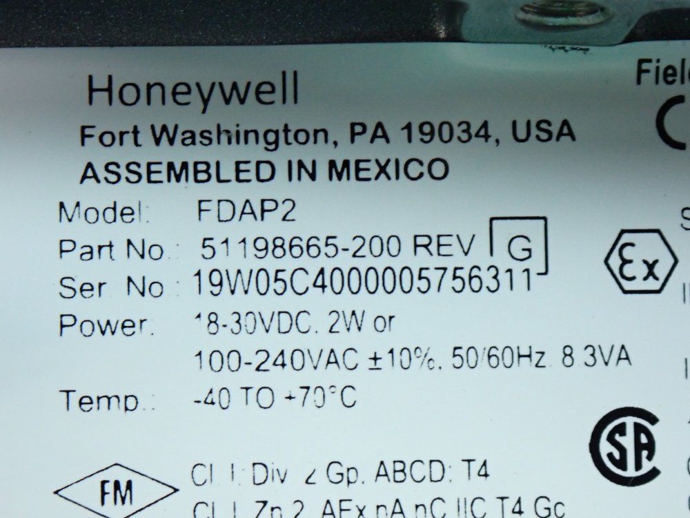 Honeywell Field Device Access Point - 51198665-200