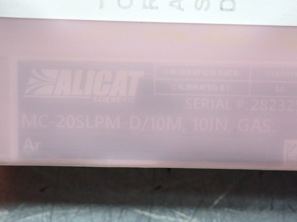 Alicat Laminar Dp Mass Flow Controller - Mc-20slpm-d-485