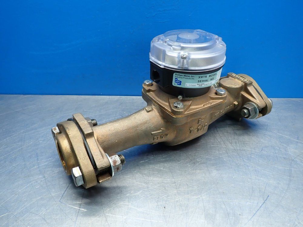 Badger Meter 1250gpm Recordall Turbo-series Wastewater Monitoring Station Meter - Rt-0150brnpnsx-td-xxxx