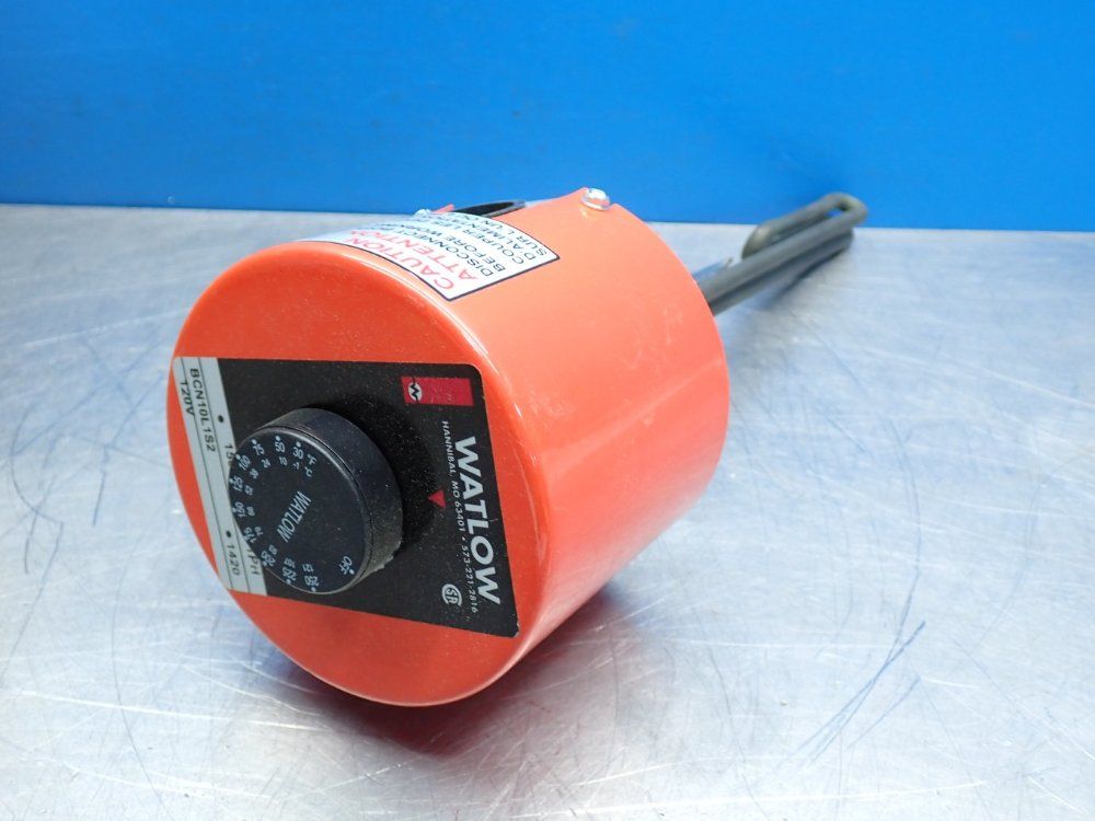 Watlow Spst Thermostat Screw Plug Heater - Bcn10l1s2