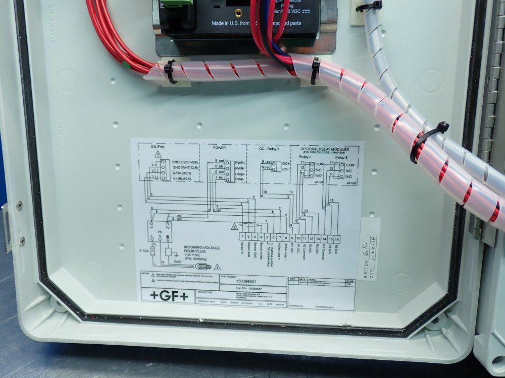 +gf+ 12 X 10 X 4.75 Gf Signet 9900 Transmitter - 3-9900-1p-393-s-1-1-4