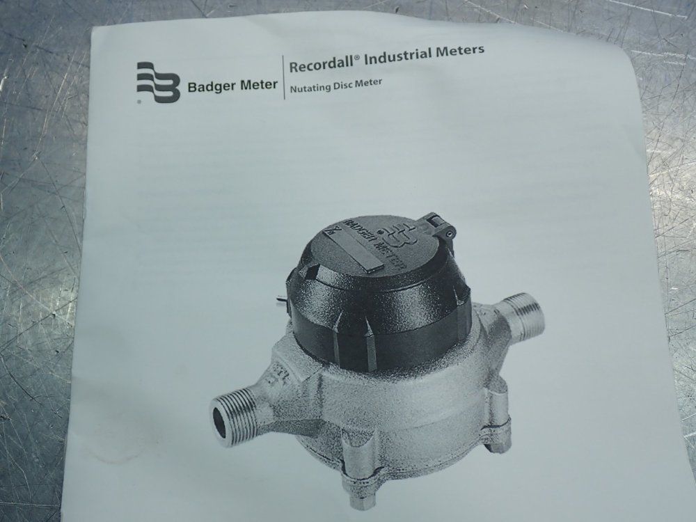 Badger Meter Industrial Disc-series Compound Water Meter - M40-100npc-tn-gacs