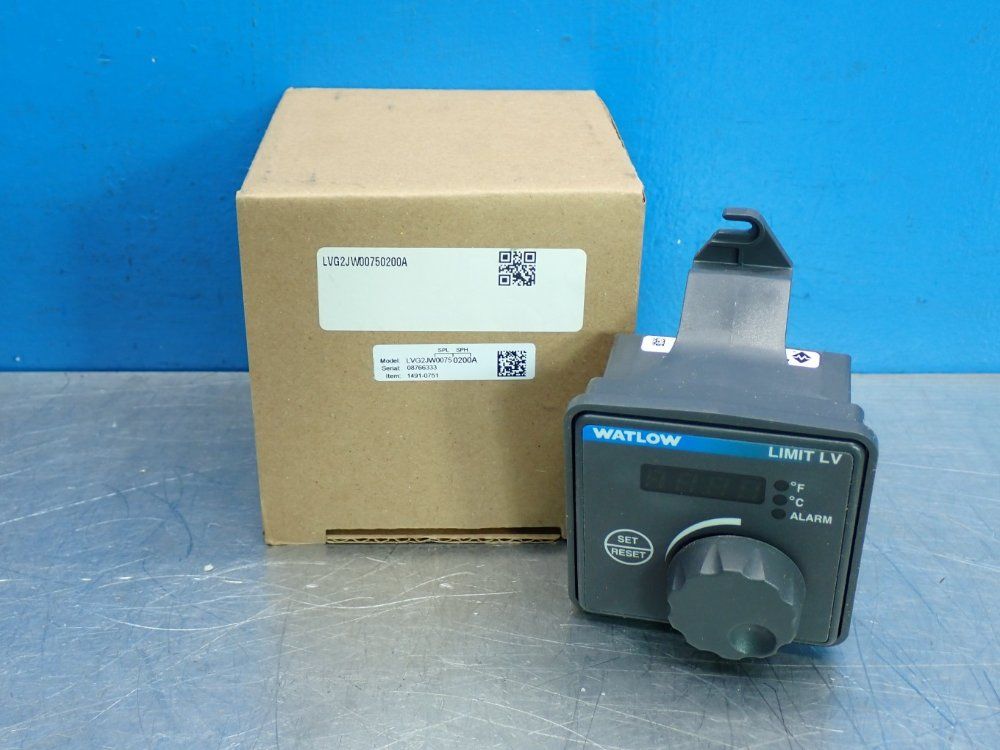 Watlow Temperature Limit Controller - Lvg2jw00750200a
