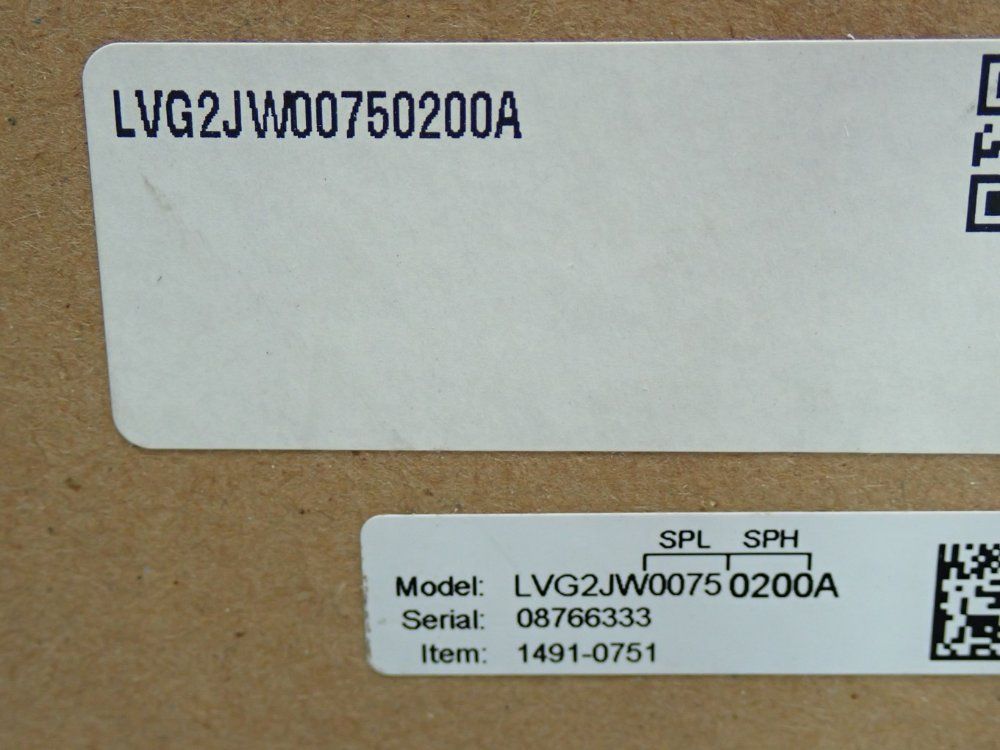 Watlow Temperature Limit Controller - Lvg2jw00750200a