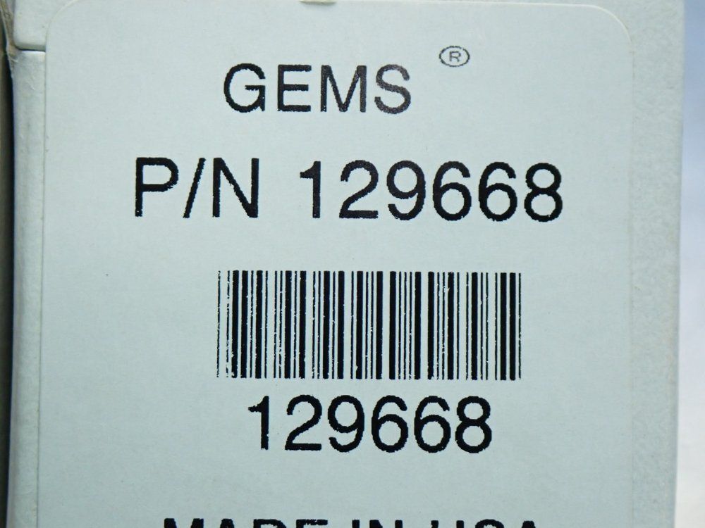 Gems Fs-150 Series Flow Switch - 129668