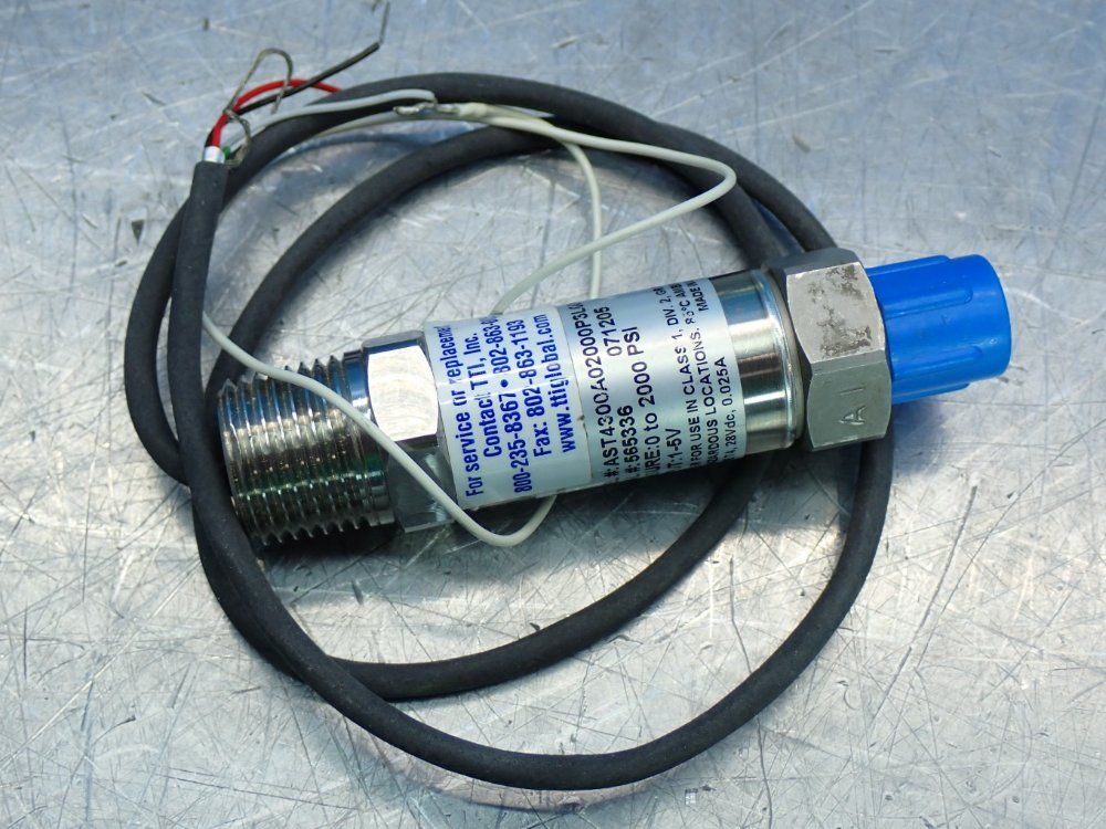 American Sensor Technologies 0-2000psi Pressure Transducer - Ast4300a02000p3l0000
