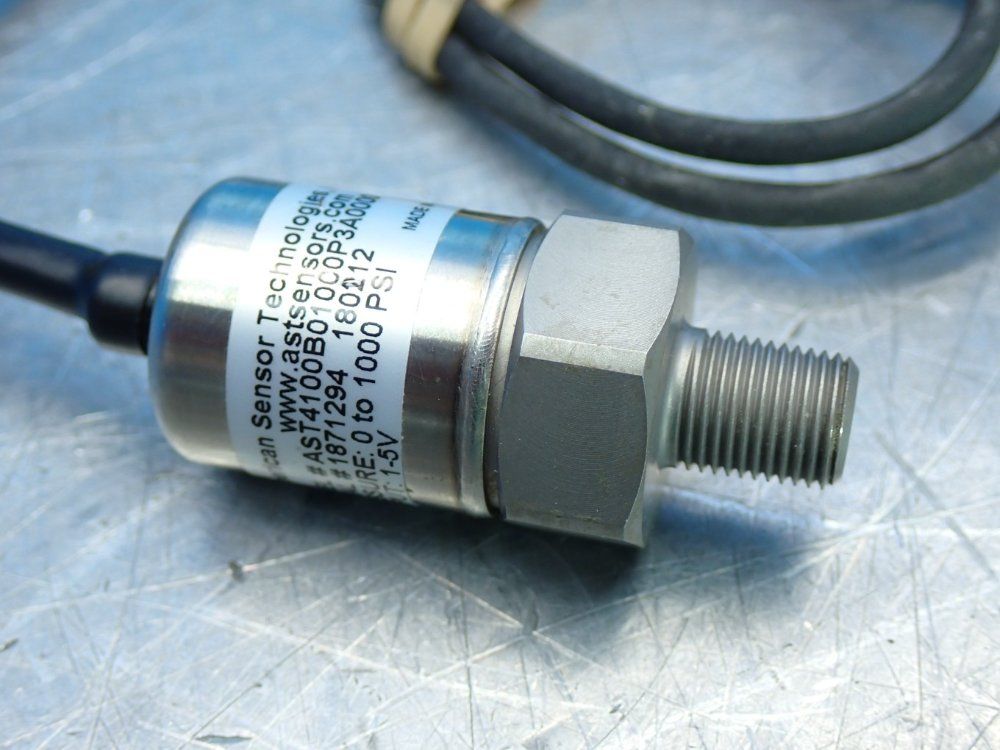 American Sensor Technologies 1000psi Te Connectivity Measurement Sensor - Ast4100b010c0p3a0000