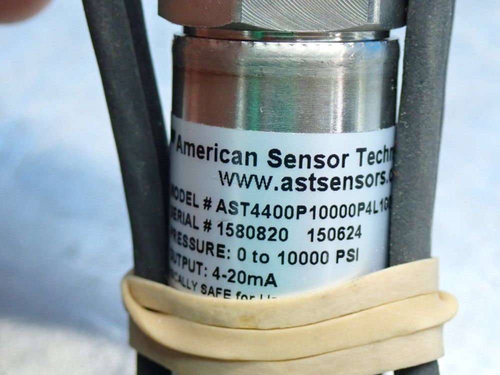American Sensor Technologies Safe Industrial Pressure Transducer - Ast4400p10000p4l1000