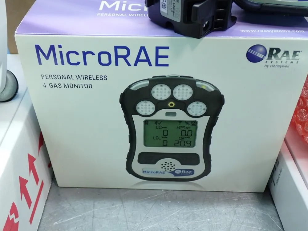 Honeywell Microrae Personal Wireless 4-gas Monitor Loneworker Kit - Cnx4-na-lw
