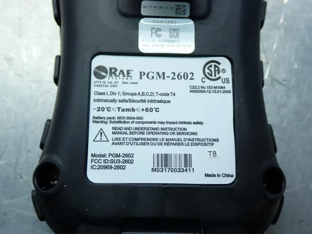 Honeywell Microrae Personal Wireless 4-gas Monitor Loneworker Kit - Cnx4-na-lw