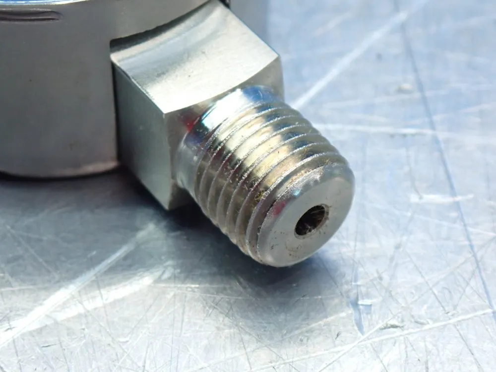 Wika 300psi, 1/4"npt Lm 131.11 Bourdon Tube Pressure Gauge, 5pcs - 50551892