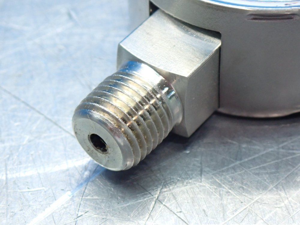 Wika 300psi, 1/4"npt Lm 131.11 Bourdon Tube Pressure Gauge, 5pcs - 50551892