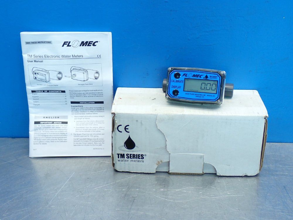 Flomec Tm-series Electronic Water Meter - Tm050