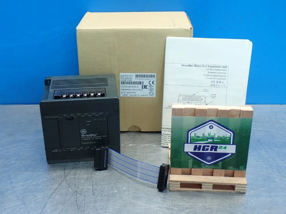 General Electric Versamax Micro Analog Expansion Unit - Ic200uex824-c