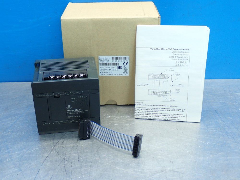 General Electric Versamax Micro Analog Expansion Unit - Ic200uex824-c