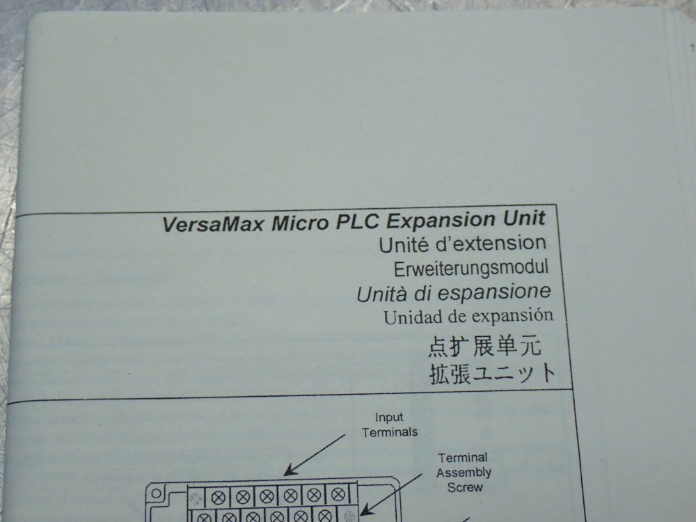 General Electric Versamax Micro Analog Expansion Unit - Ic200uex824-c