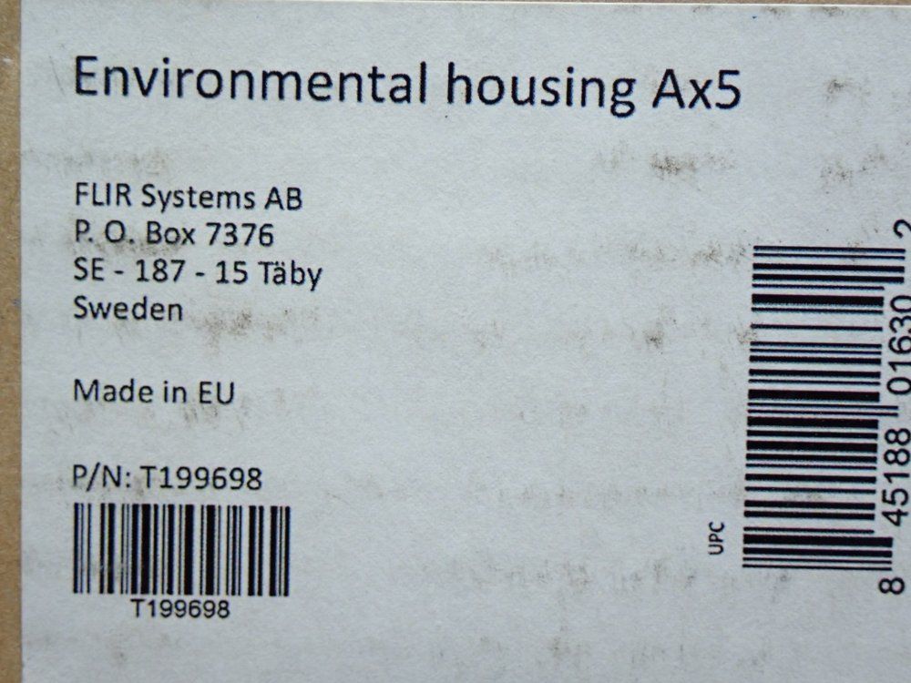 Flir Systems Flir Ax5 Environmental Enclosure Unit - T199698