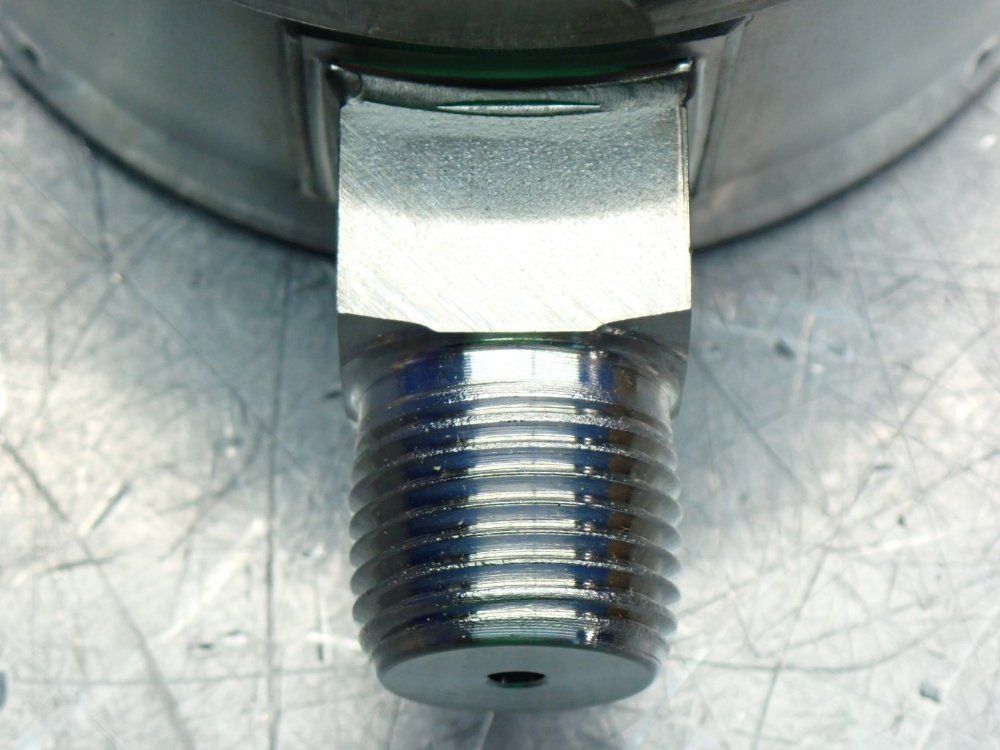 Wika 4", 10bar Bourdon Tube Pressure Gauge 232.30 - 232.30