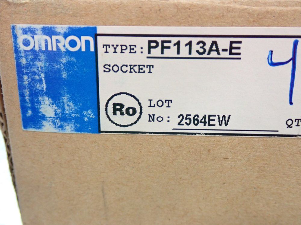 Omron Din-series Relay Socket, 47pcs - Pf113a-e