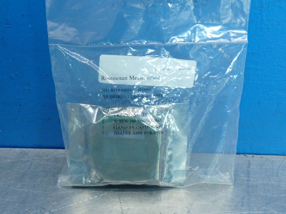 Rosemount 3031 Lcd Display Hardware Kit - 03031-0193-0003