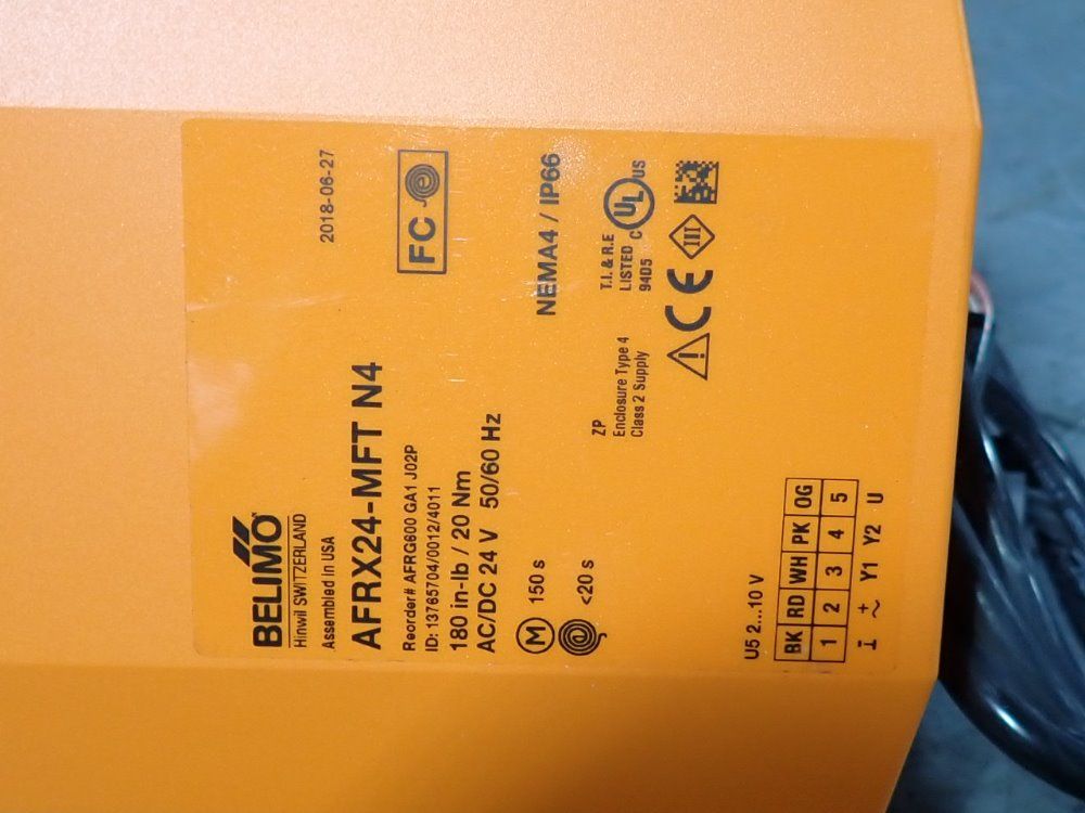 Belimo Valve Actuator - Afrx24-mftn4