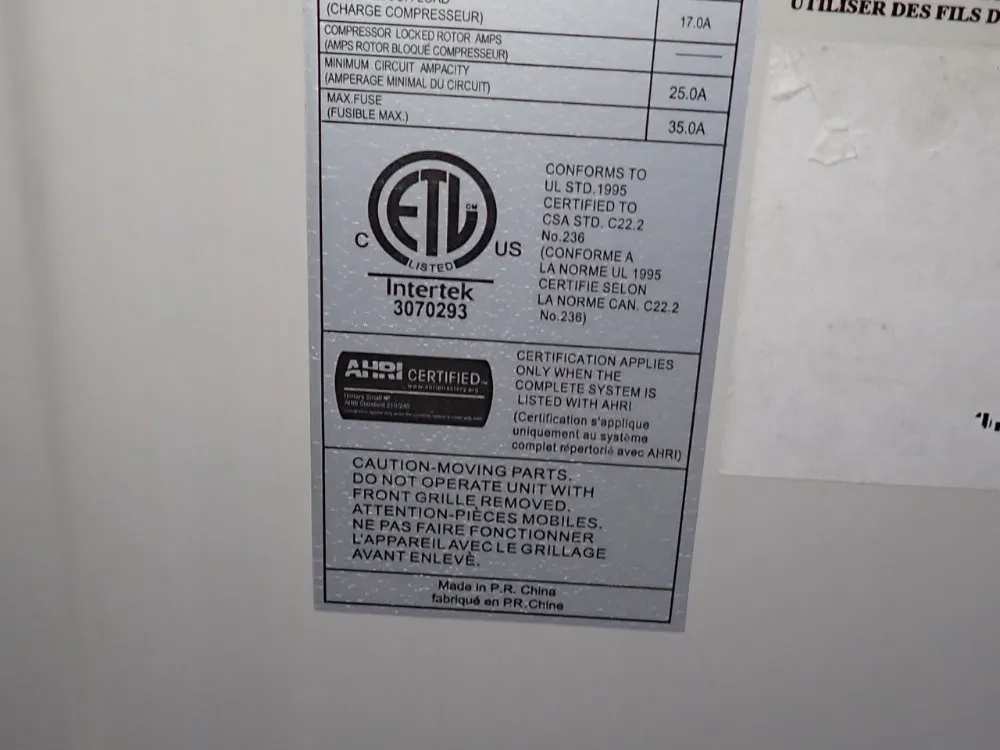 Heat Controller Inc 36000 Btu/h Heat Pump - A-vmh36sd-1