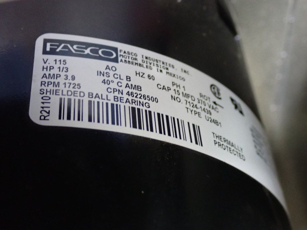 Field Controls 1/3 Hp Blower - Pve 200