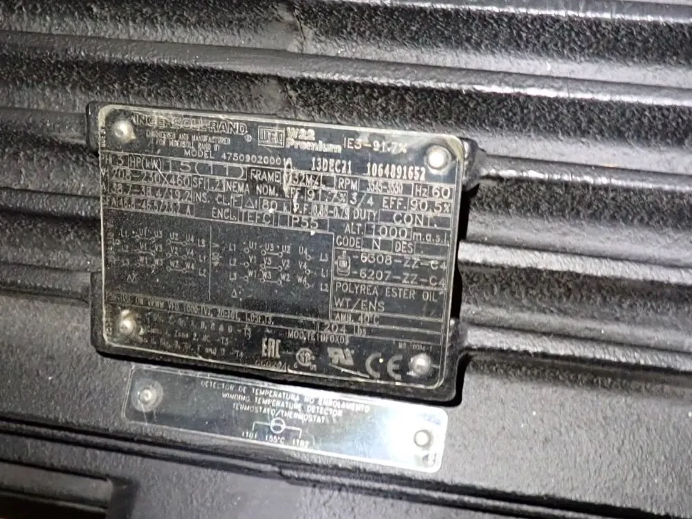 Ingersoll Rand 15 Hp Air Compressor - R11i-a125