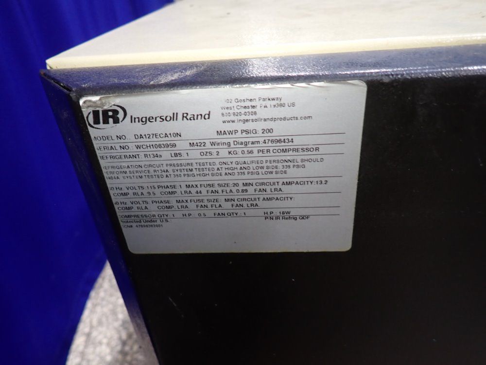 Ingersoll Rand Air Dryer - Da127eca10n