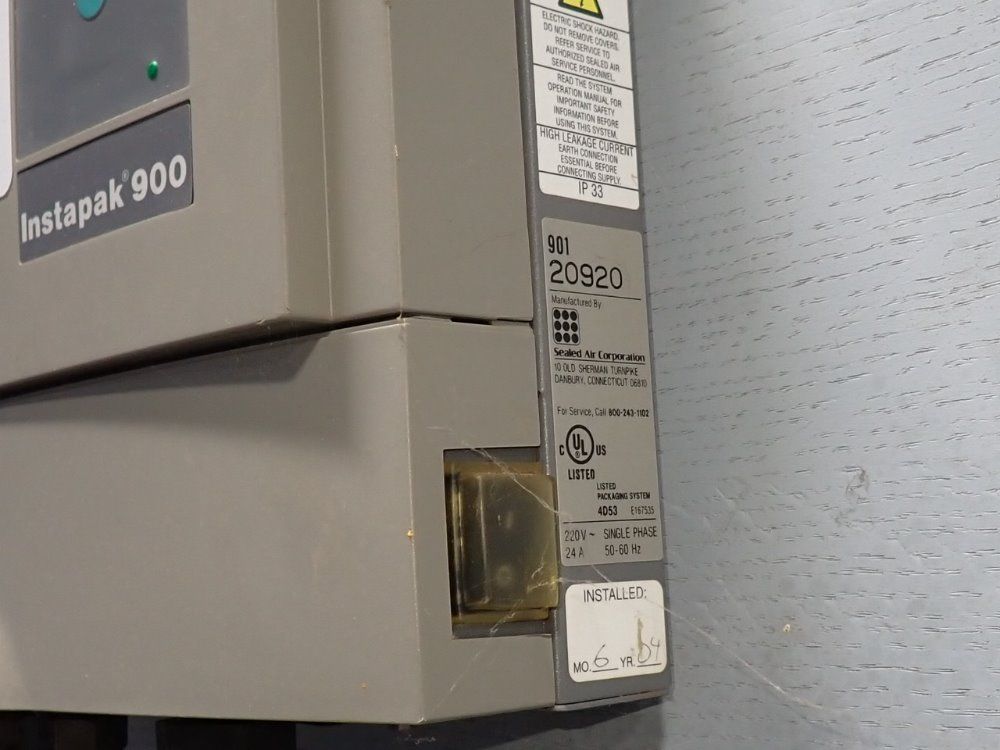 Sealed Air Corporation Foam Packing Station - 900