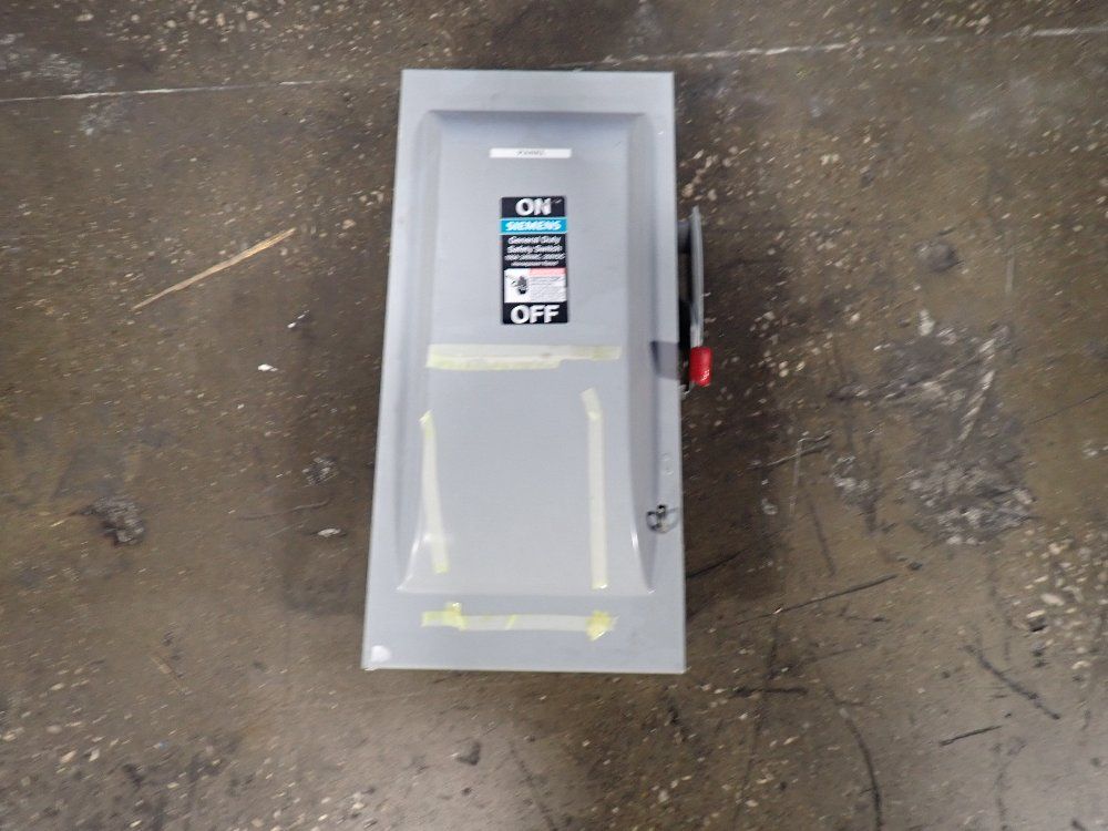 Siemens 100 Amp / 240 Vac Non Fusible Disconnect
