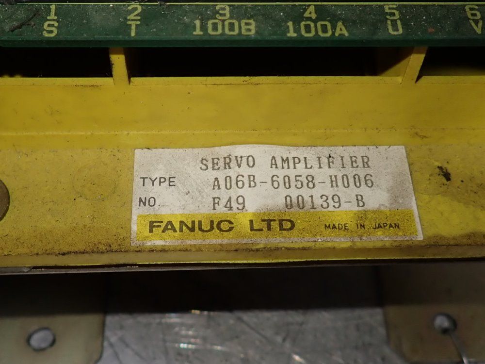 Fanuc Servo Amplifier - A06b-6058-h006