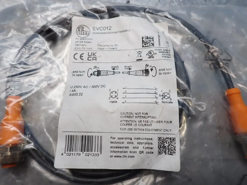 Ifm Proximity Switch - Evc012