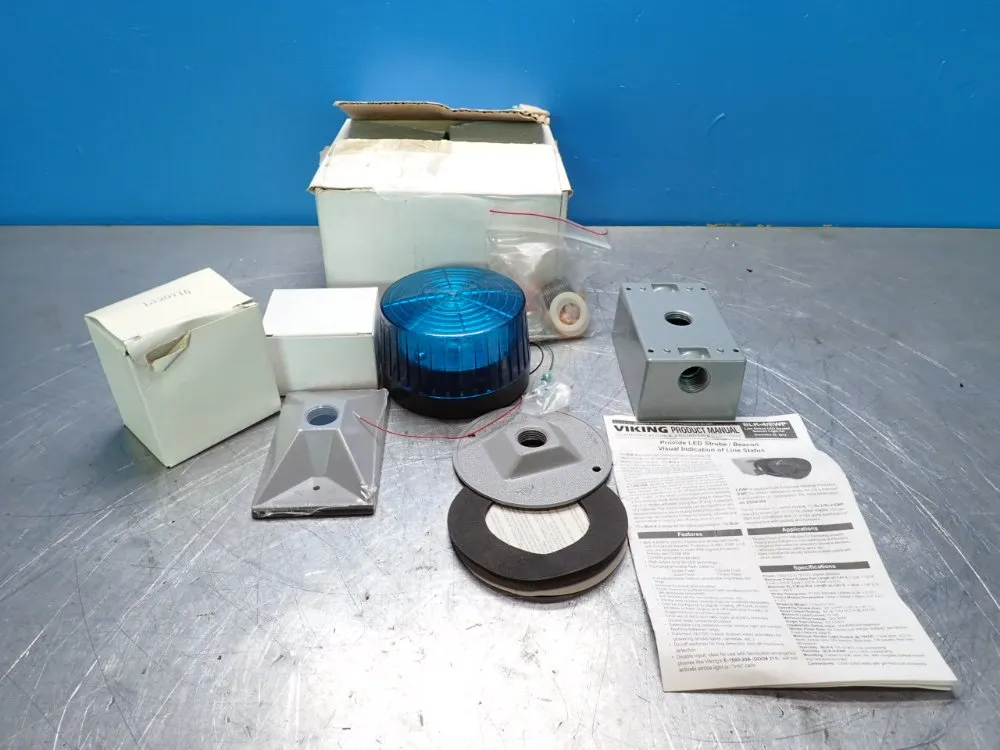 Viking Electronics Led Strobe Light - Blk-4