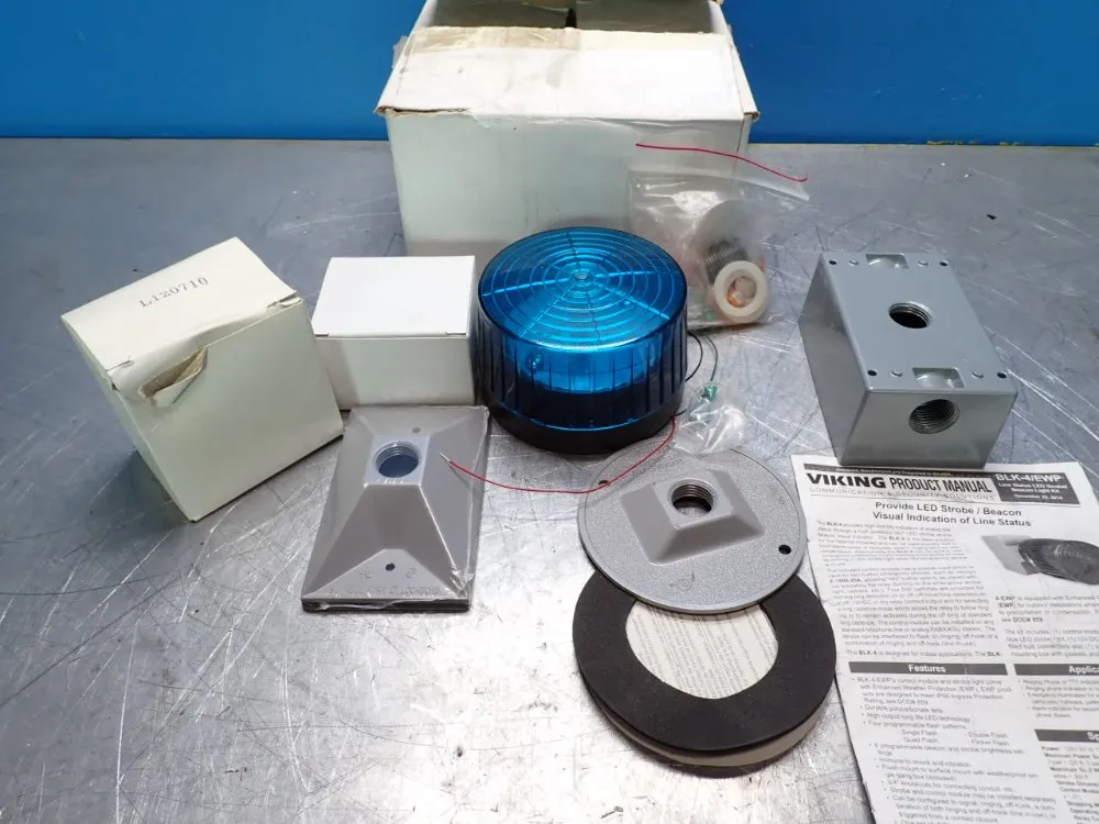 Viking Electronics Led Strobe Light - Blk-4