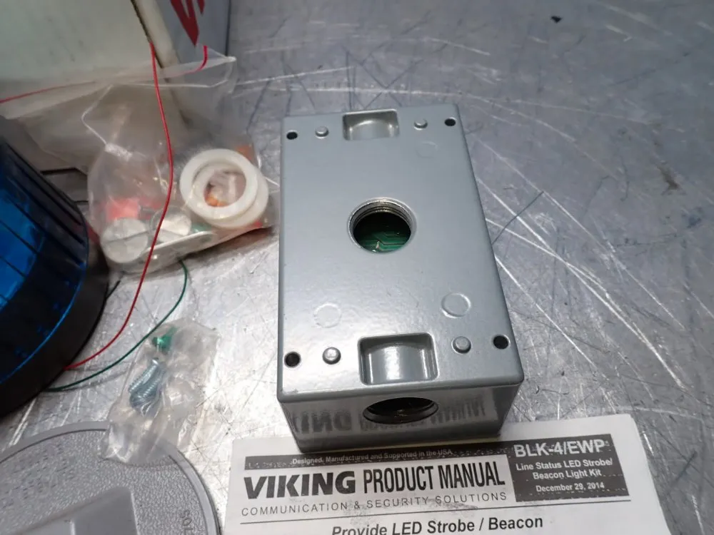 Viking Electronics Led Strobe Light - Blk-4
