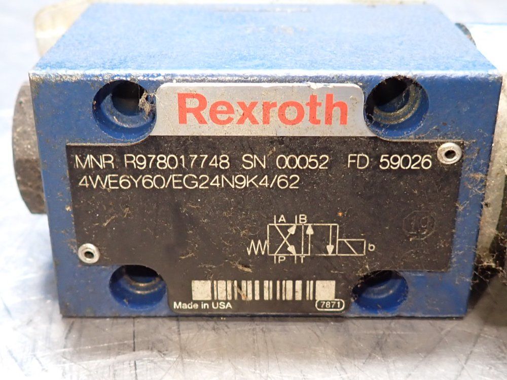 Rexroth Directional Control Valve - R978017748