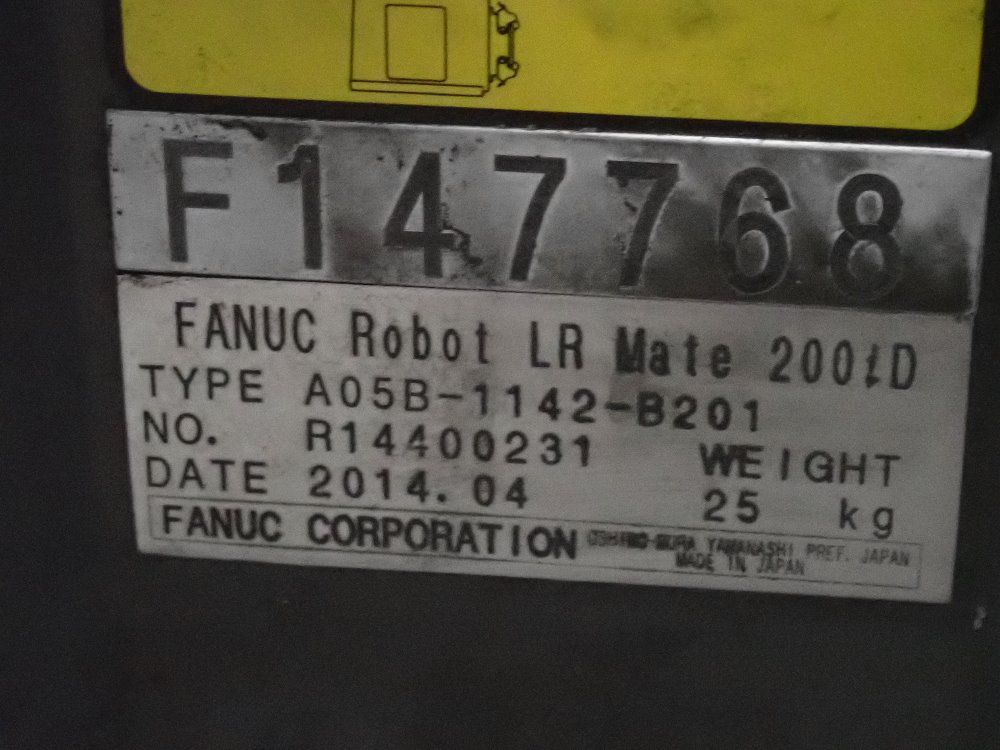 Fanuc Robot - Lr Mate 200id