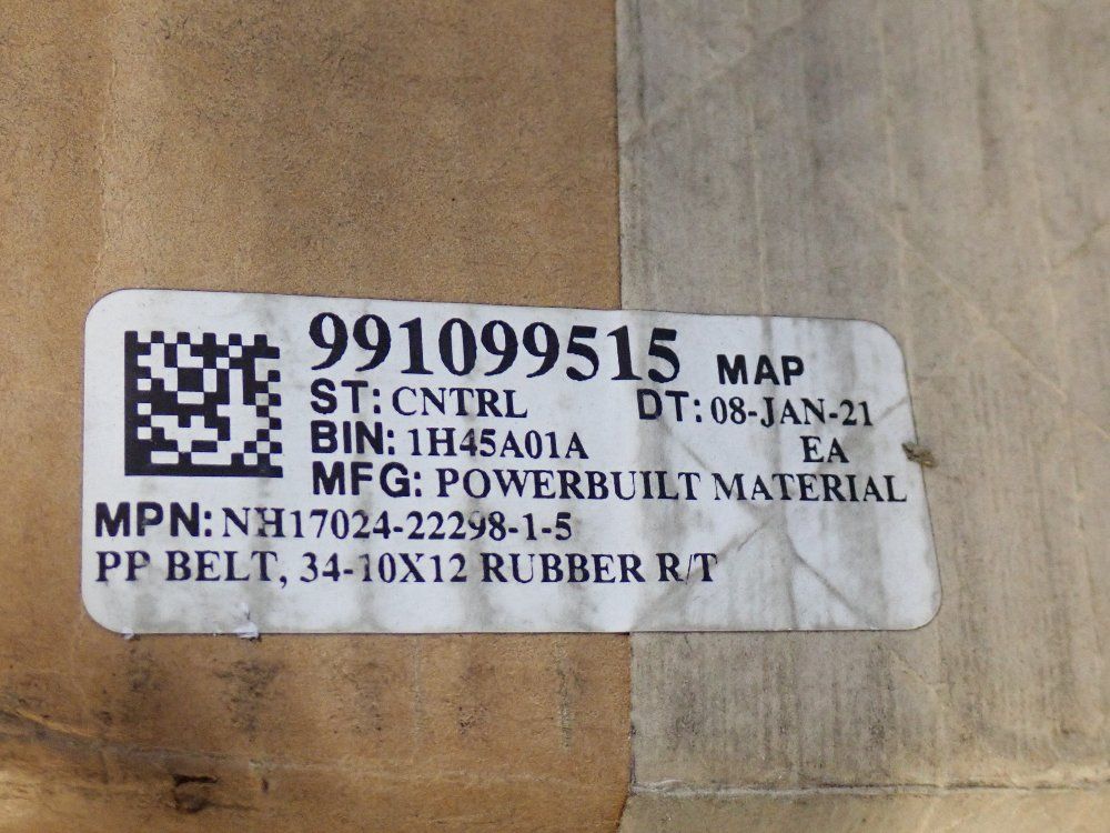 Powerbuilt Material Rubber Belt - Nh17024-22298-1-5
