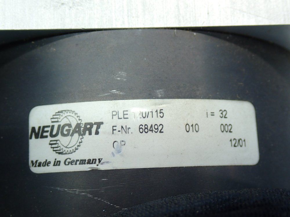 Neugart Frame Size: 120, 1:5 Ratio Ple-series Planetary Gearbox - Ple120/115