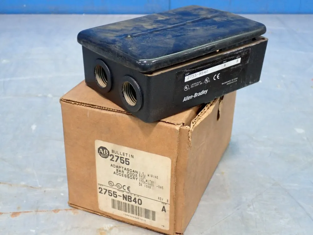 Allen Bradley Adaptascan Bar Code Accessory - 2755-nb40