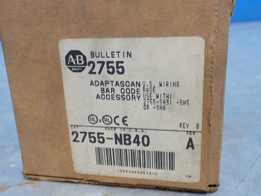 Allen Bradley Adaptascan Bar Code Accessory - 2755-nb40