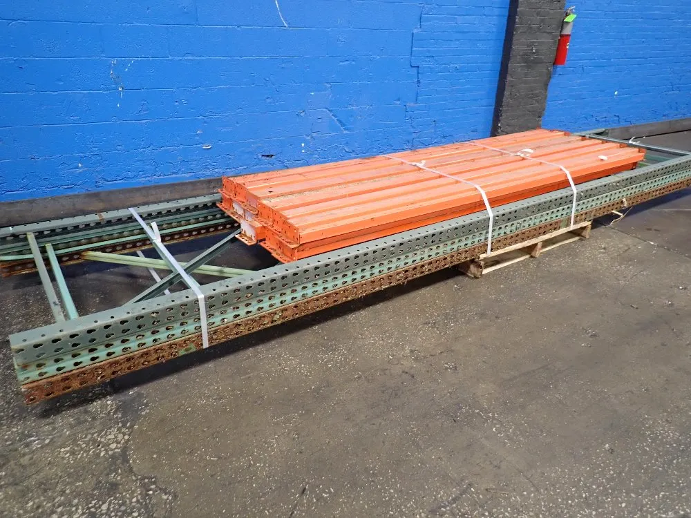 42" X 192" Pallet Racking Lot - Tear Drop