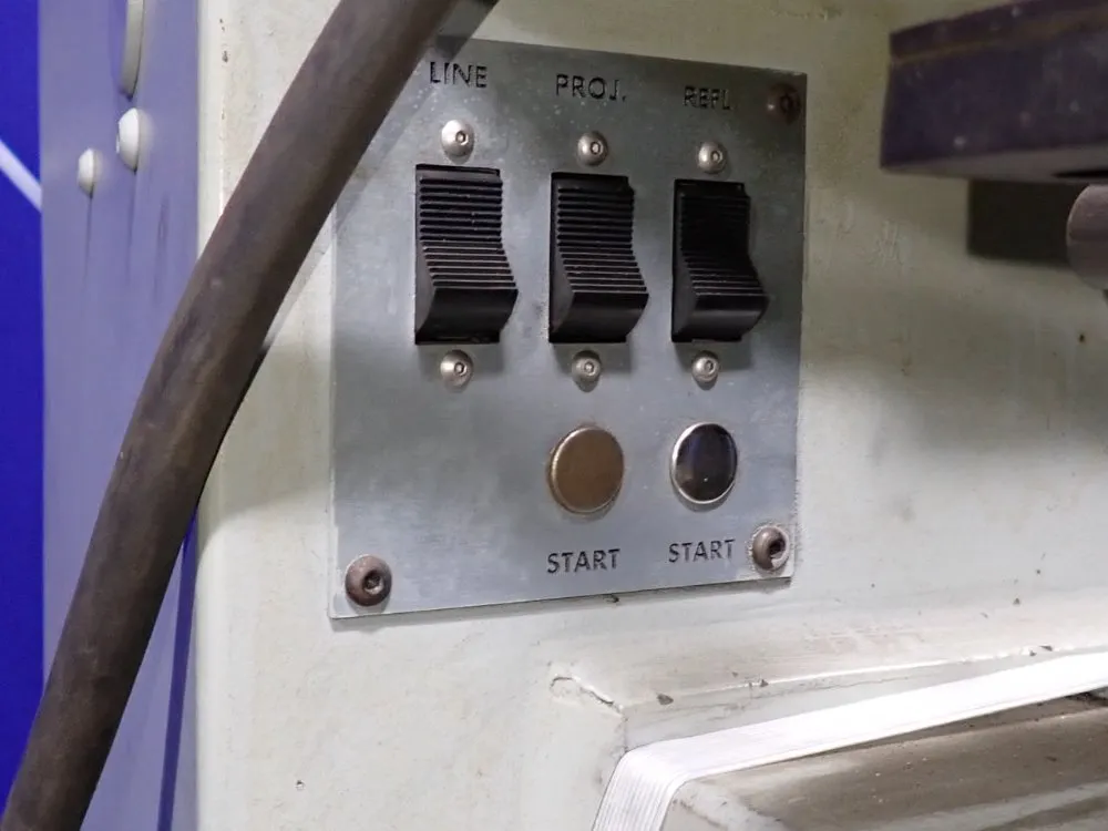 J & L 14 1/2" Optical Comparator - 14t